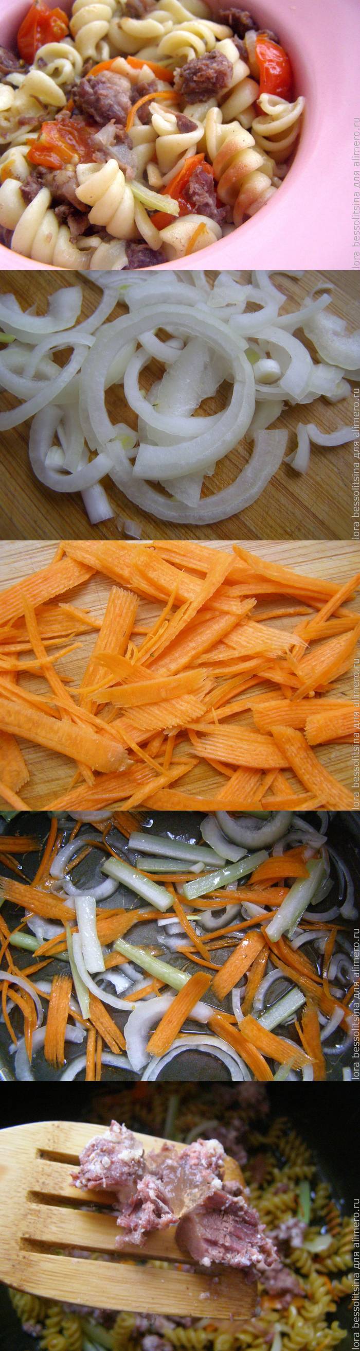 Как сделать тушёнку с макаронами Как сделать тушёнку с макаронами