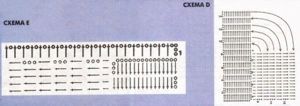 Купальники. Схемы вязания