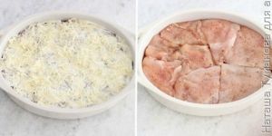 ГРЕЧНЕВАЯ ЗАПЕКАНКА С КУРИЦЕЙ И ГРИБАМИ