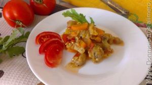 Соте из баклажанов