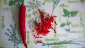 Свиные котлеты с сыром и перцем чили