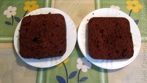 Шоколадное пирожное