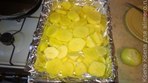 курица с овощами в духовке