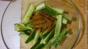 Салат с курицей
