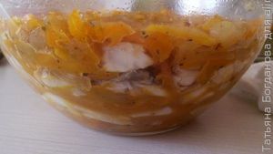 Минтай под маринадом