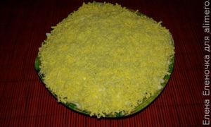 Рецепт салата с мясом, луком и яйцами