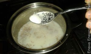 Рецепт пшеничной каши с бананом