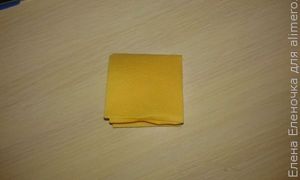 цветы из салфеток