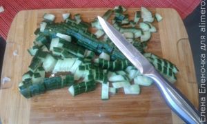 салат-коктейль с морскими гребешками