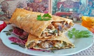 рулет из лаваша рецепт