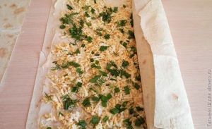 Мимоза в лаваше рецепт