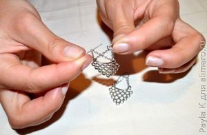 Сережки своими руками