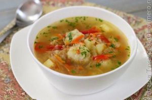 ЩИ С ФРИКАДЕЛЬКАМИ