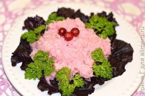салат из черной редьки рецепт