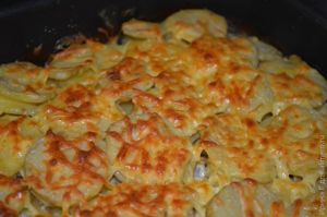 Картофель с мясом по-французски рецепт