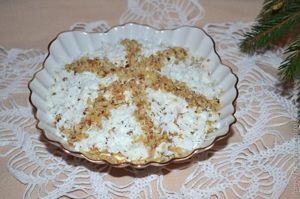 салат снежинка рецепт