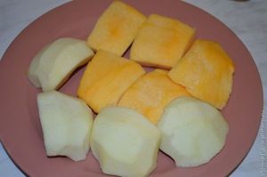 тыквенно-яблочный десерт рецепт
