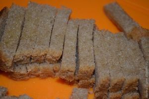 сухарики с чесноком рецепт