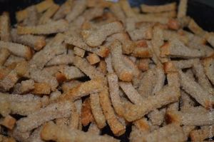сухарики с чесноком рецепт