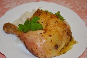 курица, запеченная целиком рецепт