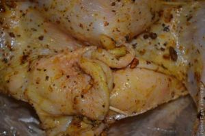 курица, запеченная целиком рецепт