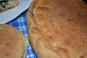 пресные пироги с луком и яйцом рецепт