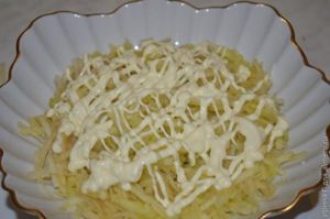 салат сырно-яблочный рецепт