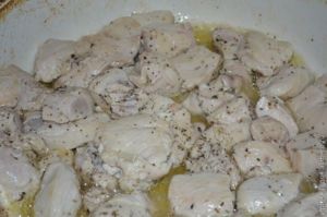 куриное филе в сметане с луком