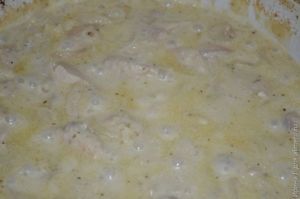 куриное филе в сметане с луком