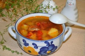 шурпа со свининой рецепт
