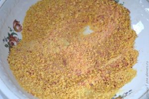 куриные голени в кукурзной панировке