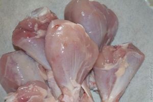 куриные голени в кукурзной панировке