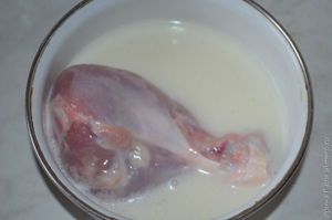 куриные голени в кукурзной панировке