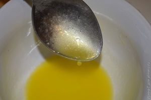 теплый картофельный салат с брынзой