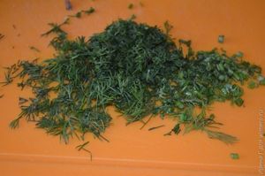 печеный картофель с селедочным соусом