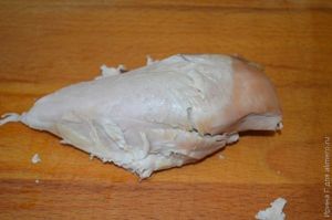 салат с курицей и орехами