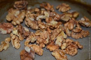 салат с курицей и орехами