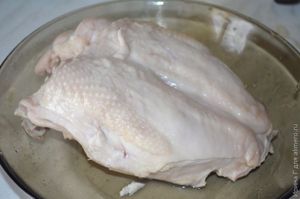 салат с курицей и орехами