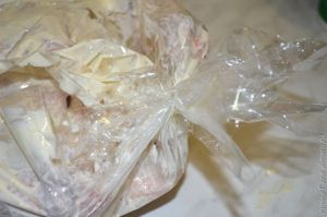 курица, запеченная в пакете рецепт