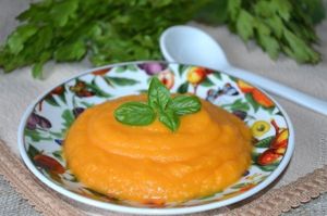 тыквенное пюре с луком рецепт