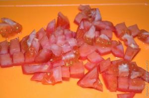 картофельный салат с карри
