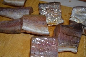 минтай, жареный с карри