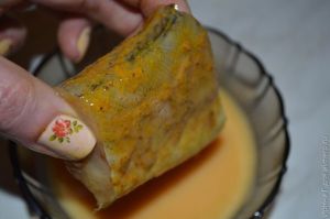 минтай, жареный с карри