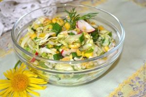 витаминный салат рецепт