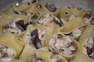 жульен в ракушках