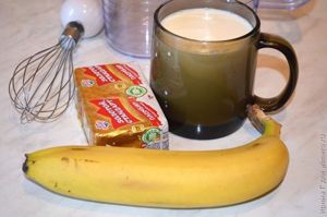 молочно-банановый коктейль