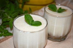 молочно-банановый коктейль