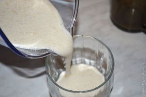 молочно-банановый коктейль
