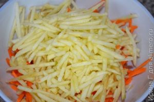 морковно-яблочный салат рецепт
