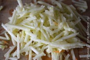 морковно-яблочный салат рецепт